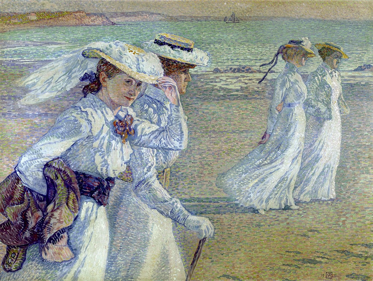 La passeggiata, 1901 - Royal Museums of Fine Arts of Belgium, Bruxelles